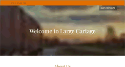 Desktop Screenshot of largecartage.com